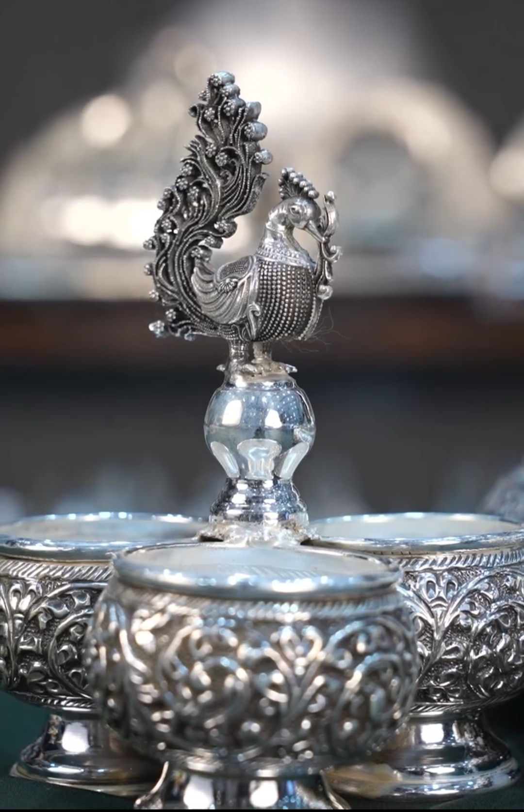 Premium Shanku Chakra Pooja Thali Set — view 7