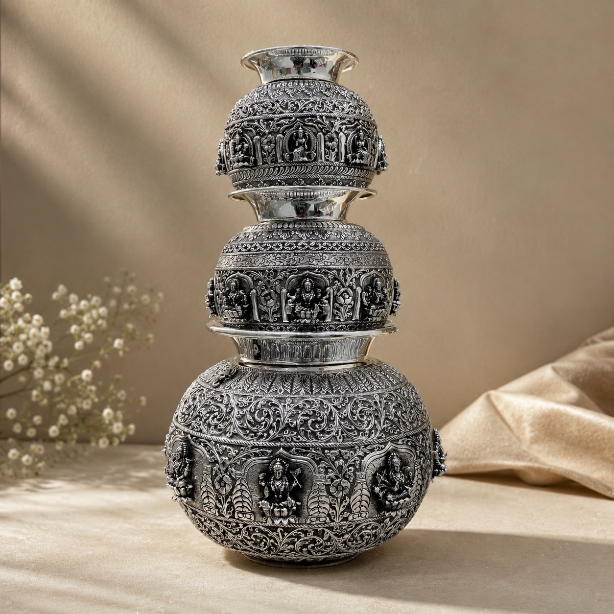 Chambu / Kalash — German Silver Handcrafted