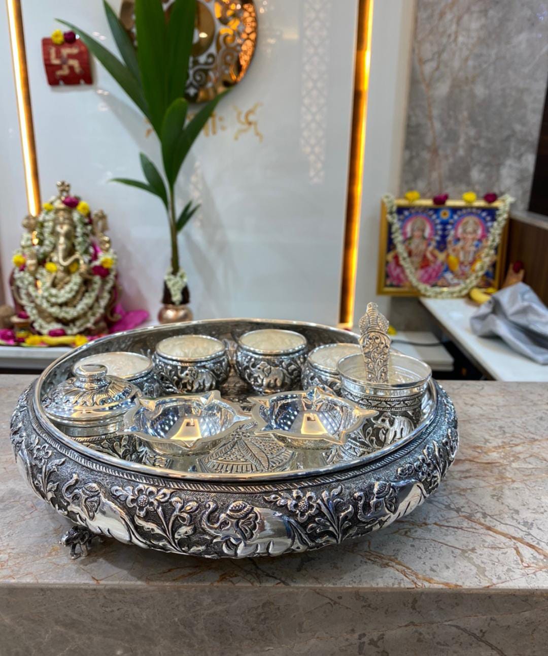 German Silver Deepams